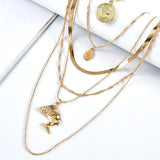 Queens Gold - Layered Necklace