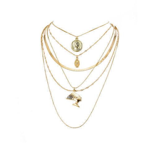 Queens Gold - Layered Necklace