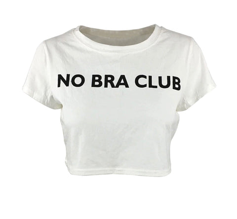No Bra Club - Crop Top